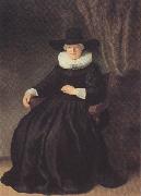 REMBRANDT Harmenszoon van Rijn portrait of Maria Bockenoolle (mk33) Sweden oil painting artist